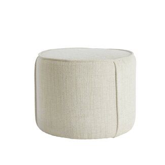 Light & Living Ronde poef beige