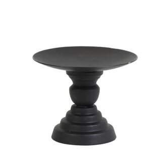 Light & Living Zwarte kandelaar Pozzo