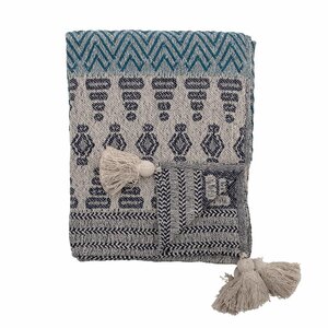BLAUW GRIJS PLAID MILAS