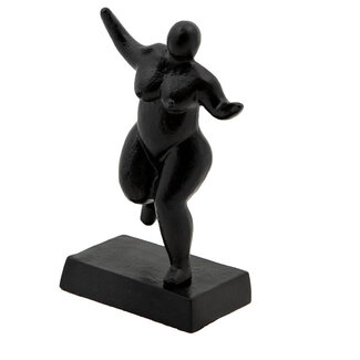 Mrs Bloom Dansende dame zwart