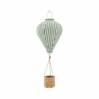 Bloomingville MINI Kindermobile ballon groen wit