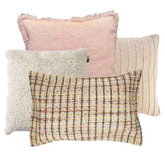 Lime Light  Sierkussen set bruin en roze by BRIC. no 1