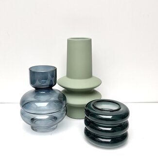 Blauw groene vazen by BRIC. no 5
