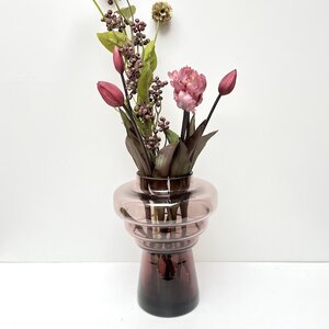 BLOEMENVAAS OUD ROZE