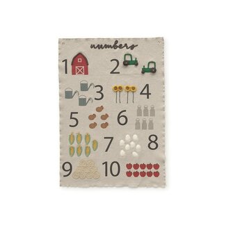 Lorena Canals Kinderkamer Wandkleed 1,2,3