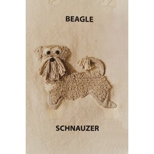 KINDERKAMER WANDKLEED DOGS