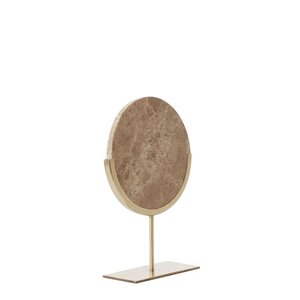 ORNAMENT OP VOET MORENO MARMER BRUIN