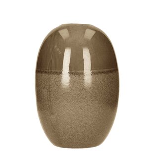 Light & Living Vaas Biacco grijs bruin