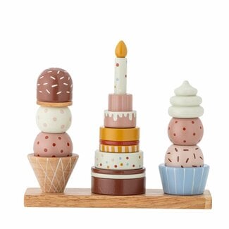 Bloomingville MINI Houten speelgoed stapeltoren TOY
