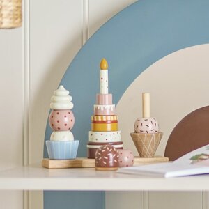 HOUTEN SPEELGOED STAPELTOREN TOY