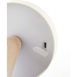 TAFELLAMP ANKENTA HOUT WIT