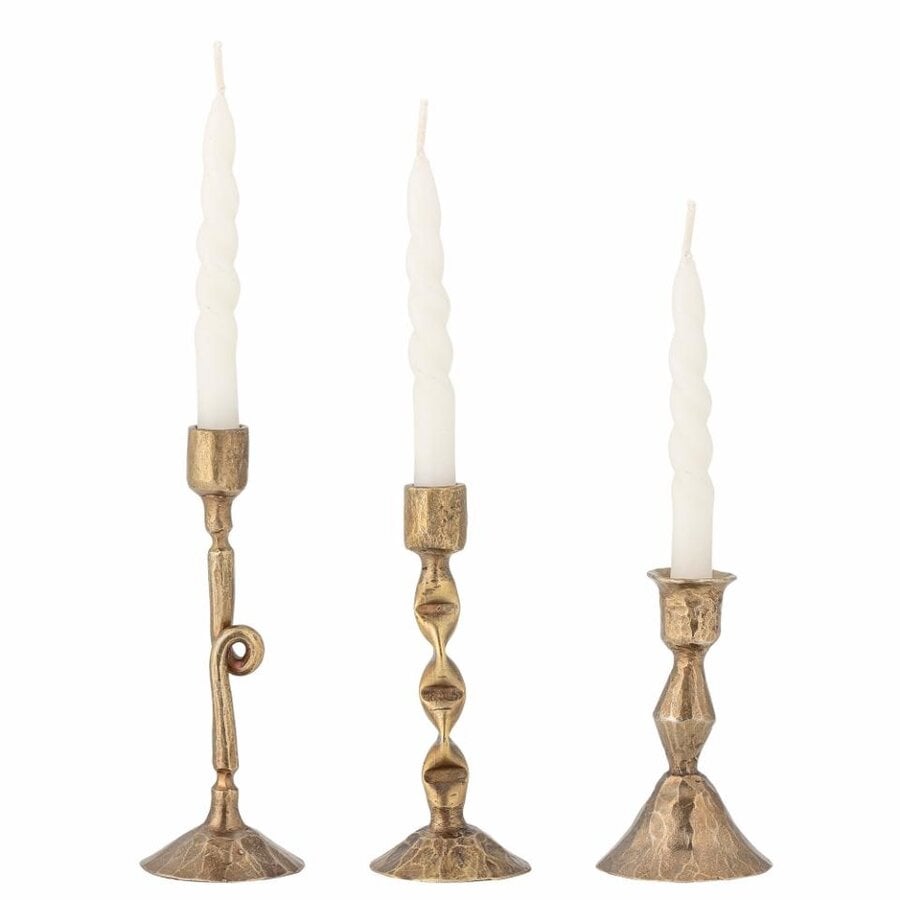 KANDELAAR GOUD EFSA - SET VAN 3