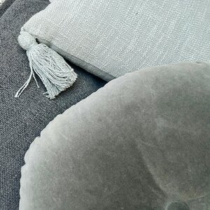 BLAUWE SIERKUSSENS SET