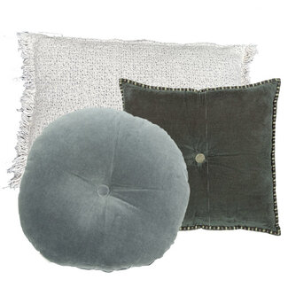 Lime Light  Sierkussens set in oud blauw groen by BRIC. no 2