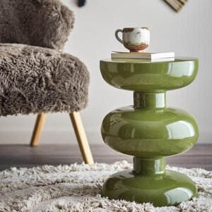 RONDE BIJZETTAFEL ALBA GROEN