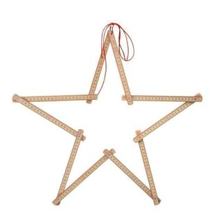 Raumgestalt Twee meter kerst ster