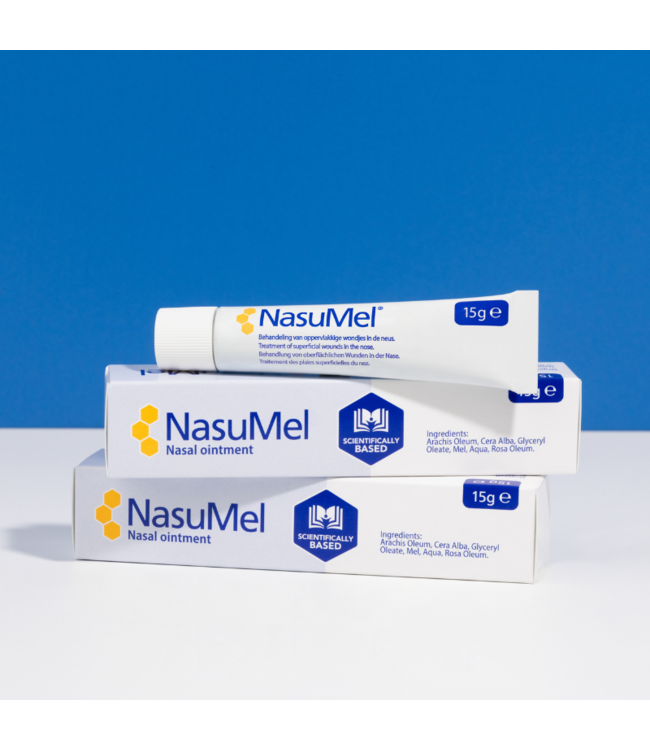 NasuMel nasal ointment based on pure honey