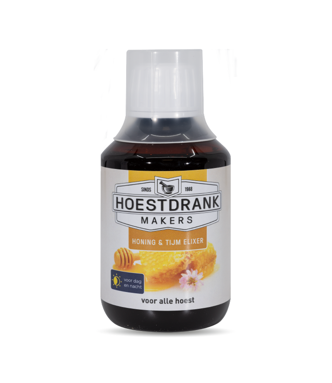 Cough syrup makers honey and thyme elixir