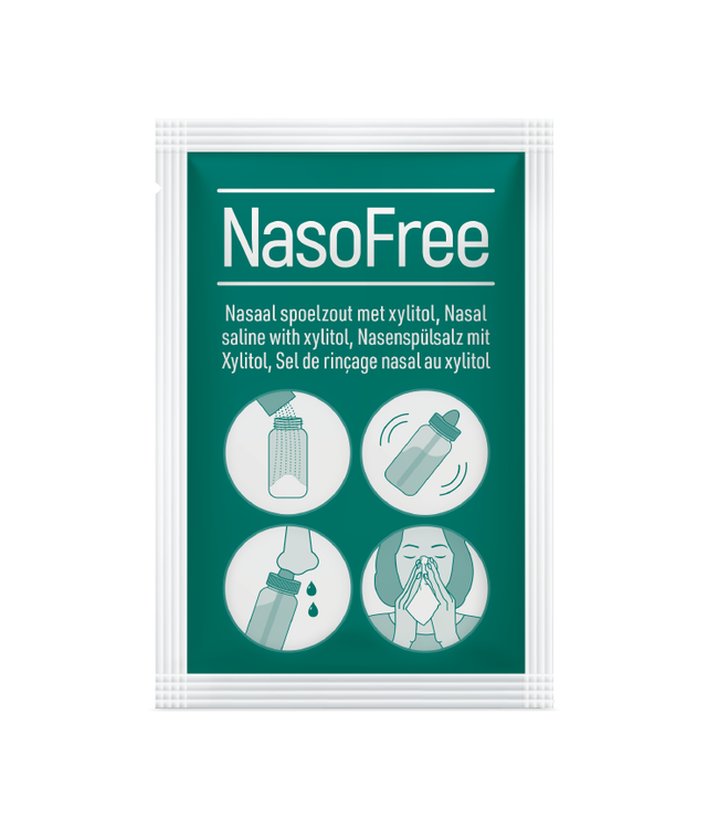 NasoFree Nasal rinse salt with xylitol