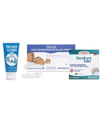 Oniris Anti-snoring mouthpiece (MRA) starter set value bundle