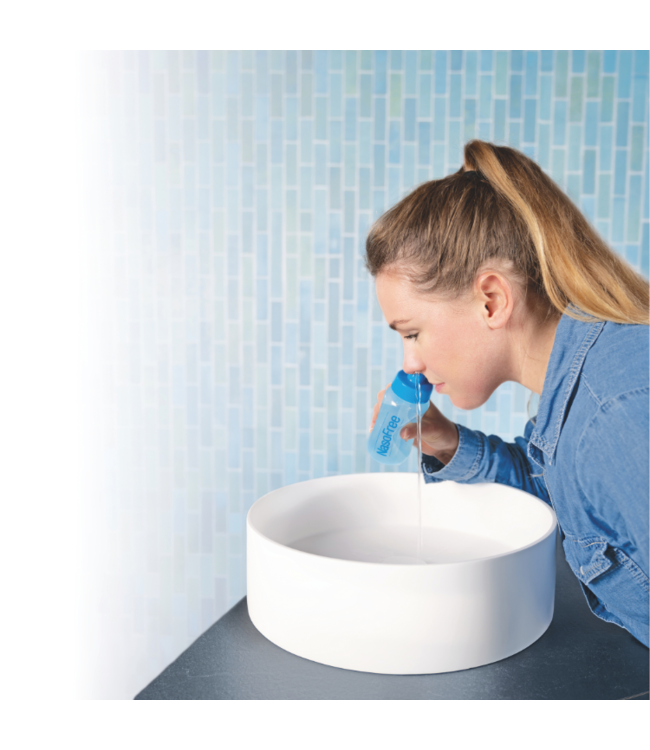 NasoFree Neusdouche Startset met nasaal spoelzout