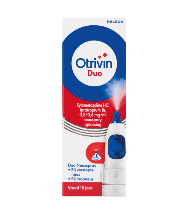 Otrivin Duo Xylometazolinehydrochloride & Ipratropiumbromide 0,5/0,6 mg/ml neusspray