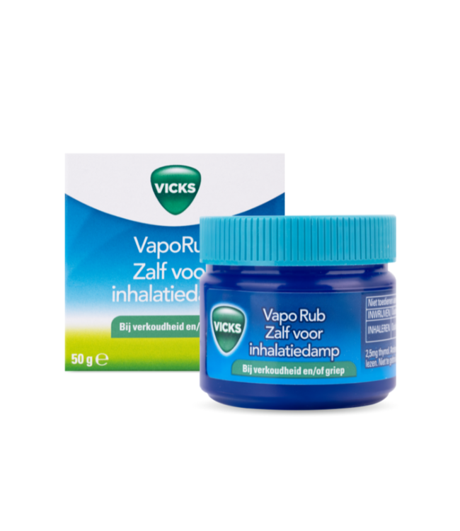 Vicks VapoRub, zalf voor inhalatiedamp
