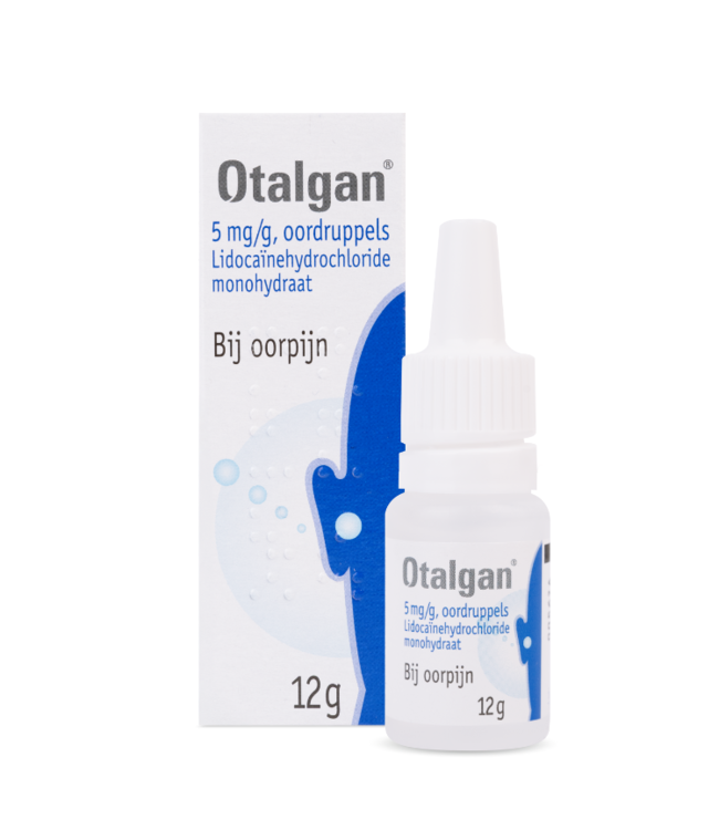 Otalgan 5 mg/g, ear drops