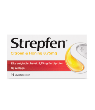 Strepfen Lutschtabletten Zitrone und Honig
