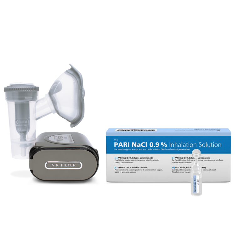 Flaem Wineb GO + PARI Nebulizing fluid bundle - kno-winkel.nl - ENT-shop