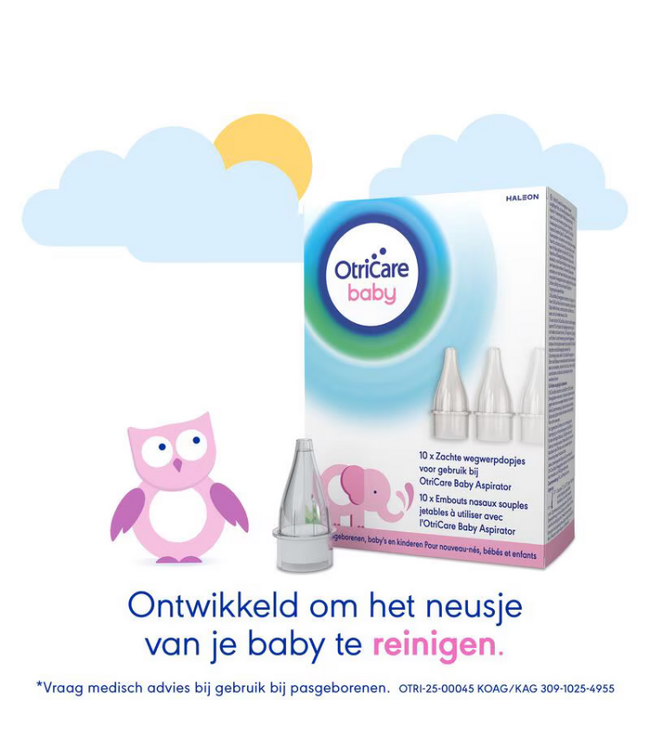 Otrivin baby aspirator neus wegwerpdopje
