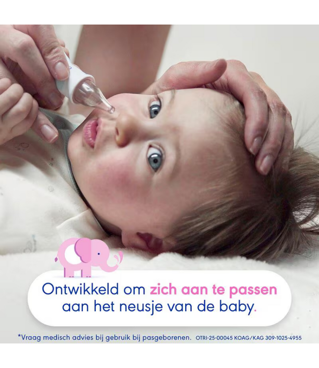 Otrivin baby aspirator nose disposable cap