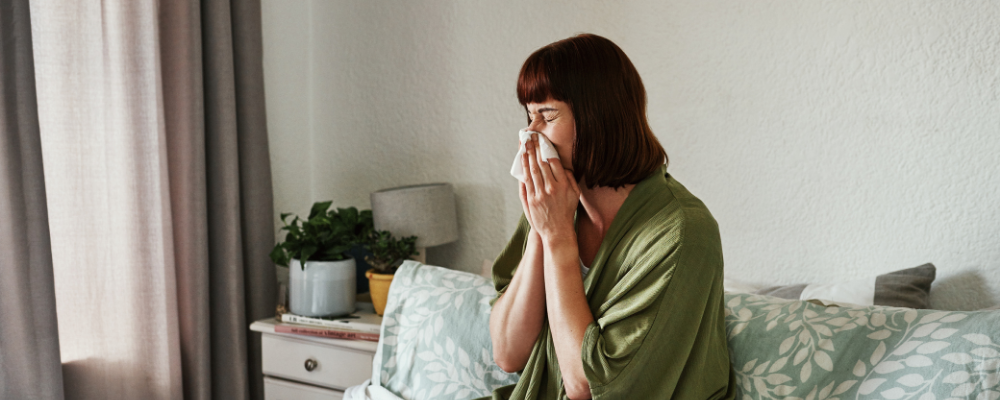 ’s Ochtends verkouden, maar in de middag niet, hoe kan dat? 