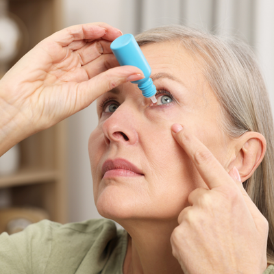 Oogdruppels bij allergie