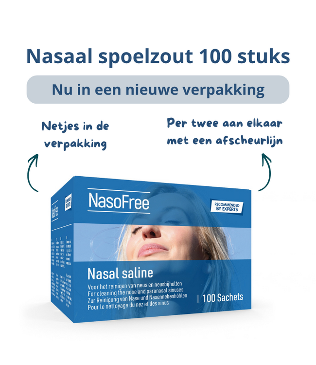 Dos Medical NasoFree Nasaal Spoelzout