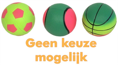 Afbeelding Happy pet sports balls neon door Online-dierenwinkel.eu