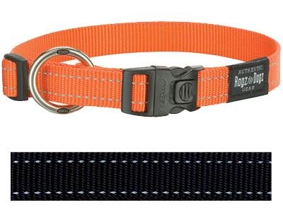 Afbeelding Rogz for Dogs Fanbelt Hondenhalsband Verstelbaar Zwart 56 x 2 cm door Online-dierenwinkel.eu