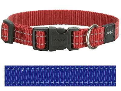 Afbeelding Rogz for Dogs Snake Hondenhalsband Verstelbaar Blauw 40 x 1,6 cm door Online-dierenwinkel.eu