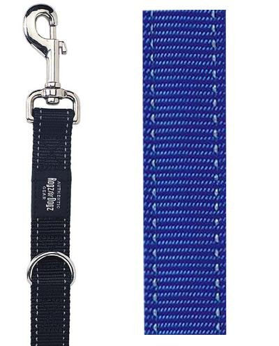 Rogz for dogs lumberjack multipurpose lijn blauw