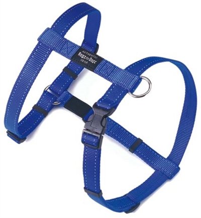 Afbeelding Rogz for Dogs Fanbelt Hondentuig Verstelbaar Blauw 75 x 2 cm door Online-dierenwinkel.eu