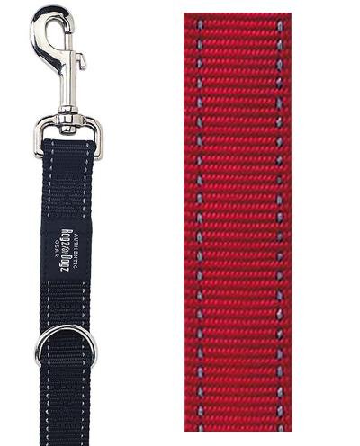 Afbeelding Rogz for dogs lumberjack multipurpose lijn rood door Online-dierenwinkel.eu