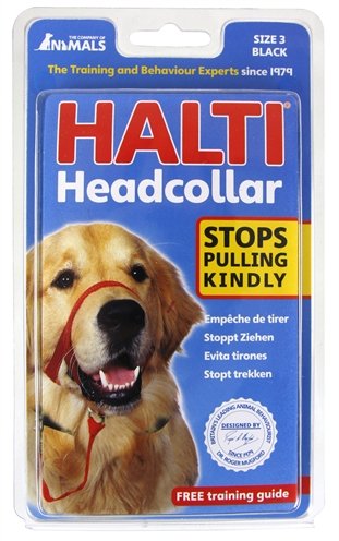 Afbeelding Halti headcollar zwart Maat 3 door Online-dierenwinkel.eu