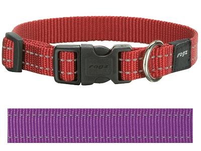 Afbeelding Rogz for Dogs Snake Hondenhalsband Verstelbaar Paars 40 x 1,6 cm door Online-dierenwinkel.eu