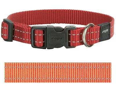 Afbeelding Rogz for Dogs Snake Hondenhalsband Verstelbaar Oranje 40 x 1,6 cm door Online-dierenwinkel.eu