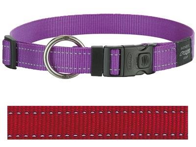 Afbeelding Rogz for Dogs Lumberjack Hondenhalsband Verstelbaar Rood 73 x 2,5 cm door Online-dierenwinkel.eu