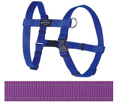 Rogz for Dogs Fanbelt Hondentuig Verstelbaar Paars 75 x 2 cm