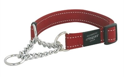 Afbeelding Rogz for Dogs Lumberjack Choker Verstelbaar Rood 73 x 2,5 cm door Online-dierenwinkel.eu