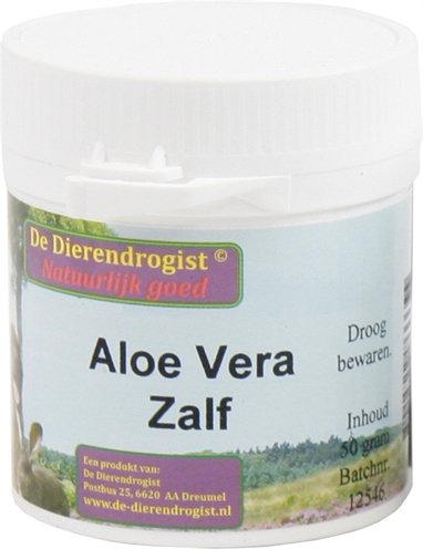 Afbeelding Dierendrogist aloe vera zalf door Online-dierenwinkel.eu