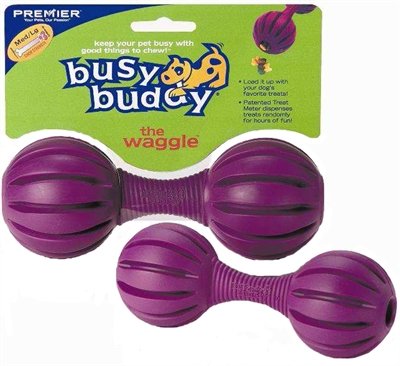 Afbeelding Premier busy buddy waggle barbell halter door Online-dierenwinkel.eu