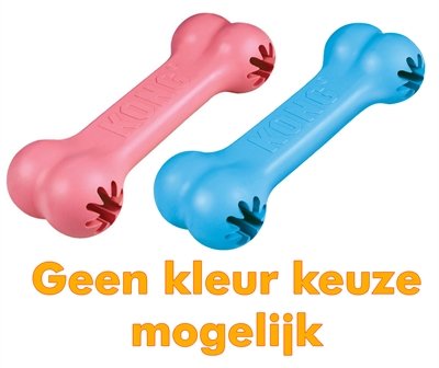 Afbeelding Kong puppy goodie bone roze of blauw assorti door Online-dierenwinkel.eu